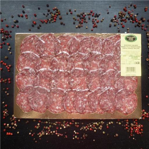 Shropshire Hunters salami (sliced) 100g