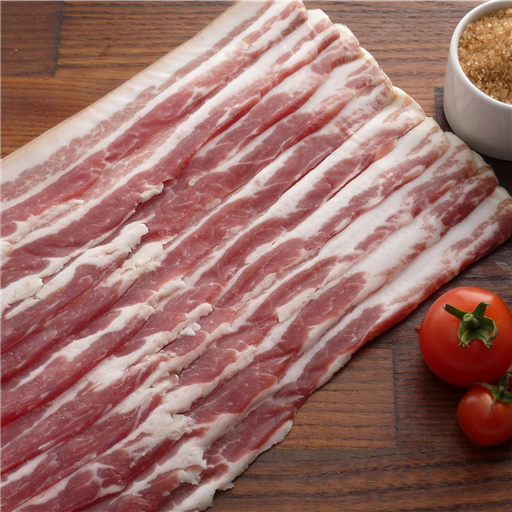 Muscavado plain streaky bacon