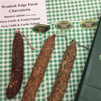 British Charcuterie Wenlock Edge Farm Salami selection (1kg)