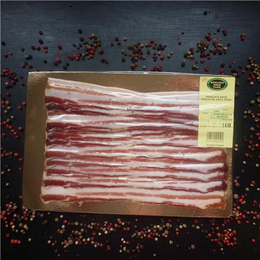 Shropshire pancetta (sliced) 100g