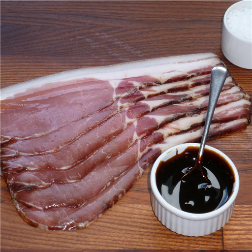 Shropshire black back bacon