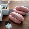 Oak smoked pork sausages