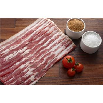 Muscavado plain streaky bacon